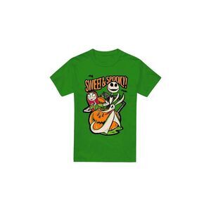 The Nightmare Before Christmas Mens Scary T-Shirt / Kelly Green